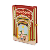 BOOK CLUTCH MOROCCO