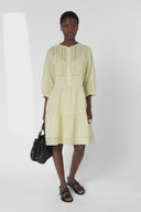 Short, straight lace dress - RIANE