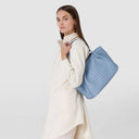 Mosaico Tote Bag - Cornflower | Serapian Milano.
