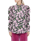 BEGO OVERSHIRT WITH PUFFY SLEEVES NAOMI PRINT
