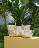 Mestieri d'Arte Maxi Secret Tote Bags - Sand | Serapian Milano