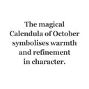 Calendula of October Bead