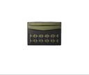 CARD CASE 4CC IN MOSAICO ECLIPSE BLACK/MOSS GREEN