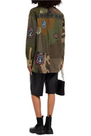 Dolce & Gabbana Military Green Cotton Button Down Jacket