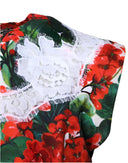 Dolce & Gabbana White Floral Wool Lace Vest Tank Top