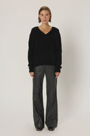 Edwige Pullover in Black by Gerard Darel