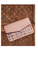 Pochette w/chain Mosaico/Elaphe Golden Pink EXCLUSIVE RAMADAN