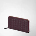 ZIP AROUND WALLET MOSAICO DARK PLUM