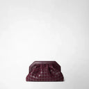 SECRET CLUTCH MOSAICO DARK PLUM