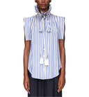 MARGOT SHIRT WITH BOW COLLAR MAJORELLE