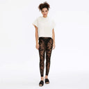 MONOSUIT LEGGINGS FLORA BLACK