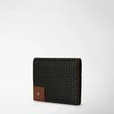 BILLFOLD 8CC STEPAN 72  BLACK/CUOIO