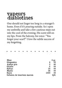 vapeurs diablotines n°5