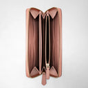 ZIP AROUND WALLET IN MOSAICO BLUSH